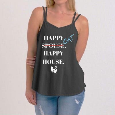 Happy Cat Happy House Women's Strappy Tank