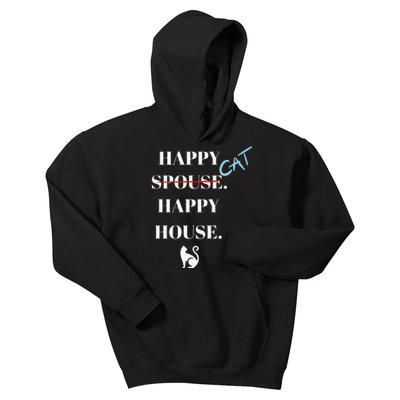 Happy Cat Happy House Kids Hoodie