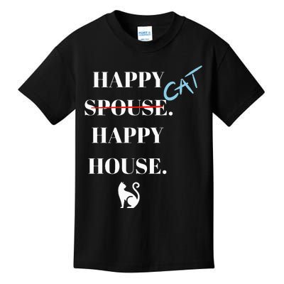 Happy Cat Happy House Kids T-Shirt