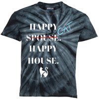 Happy Cat Happy House Kids Tie-Dye T-Shirt