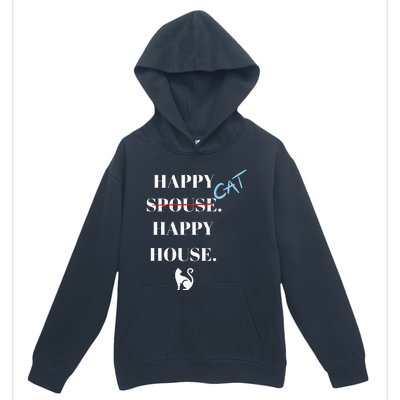 Happy Cat Happy House Urban Pullover Hoodie