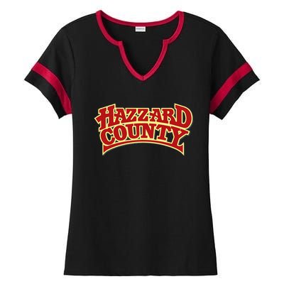 Hazzard County Ladies Halftime Notch Neck Tee