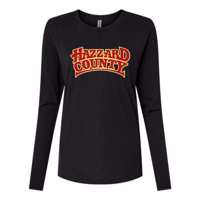 Hazzard County Womens Cotton Relaxed Long Sleeve T-Shirt