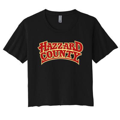 Hazzard County Women's Crop Top Tee