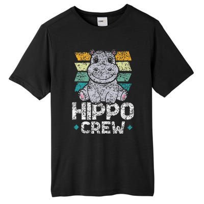 Hippo Crew Hippos Cute Saying Hippopotamus Hippo Tall Fusion ChromaSoft Performance T-Shirt