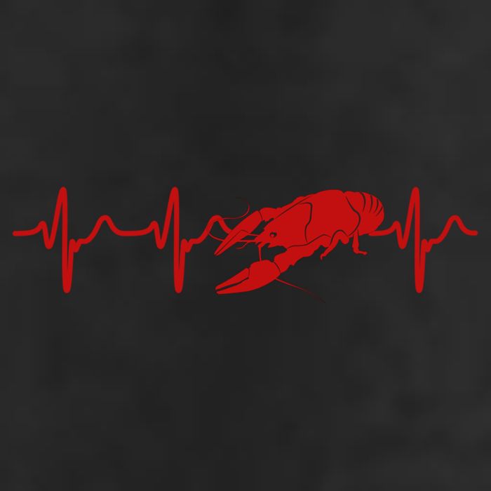 Heartbeat Crawfish Heart Frequency Boil Crew Lobster Season Meaningful Gift Adult Drive Performance Visor