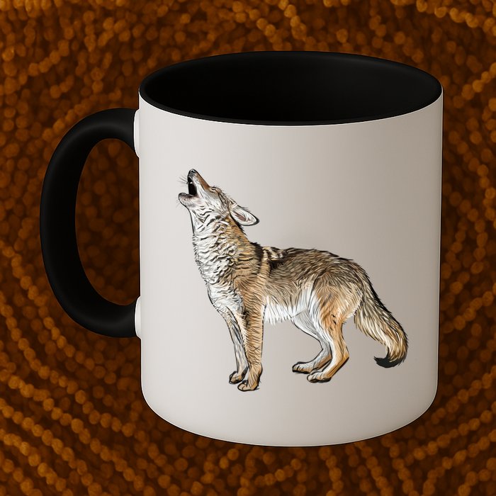 Howling Coyote Mug
