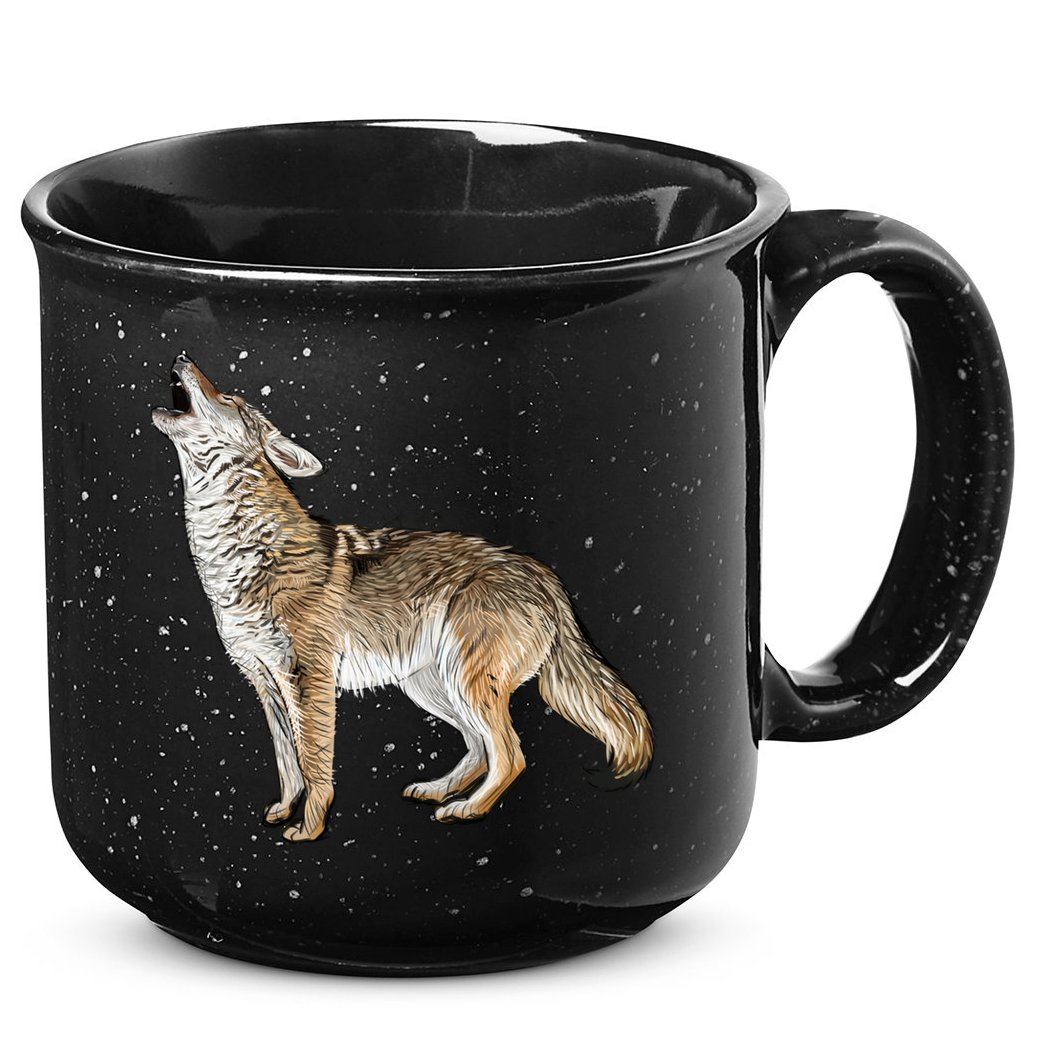 Howling Coyote 15oz Campfire Ceramic Mug