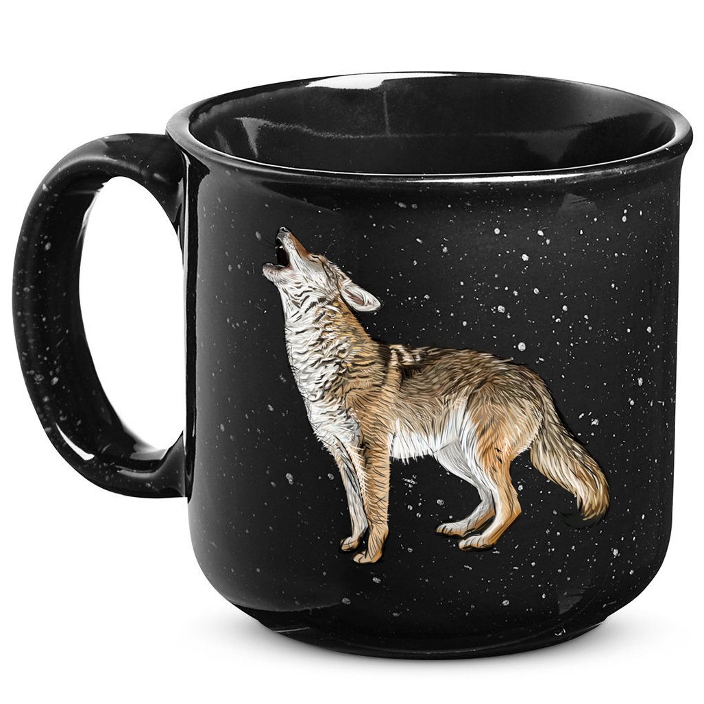 Howling Coyote 15oz Campfire Ceramic Mug