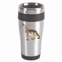 Howling Coyote 16oz Travel Tumbler