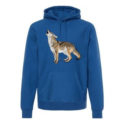 Howling Coyote Premium Hoodie