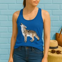 Howling Coyote Womens Tank Top