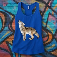 Howling Coyote Womens Tank Top