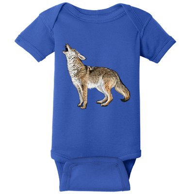 Howling Coyote Baby Bodysuit