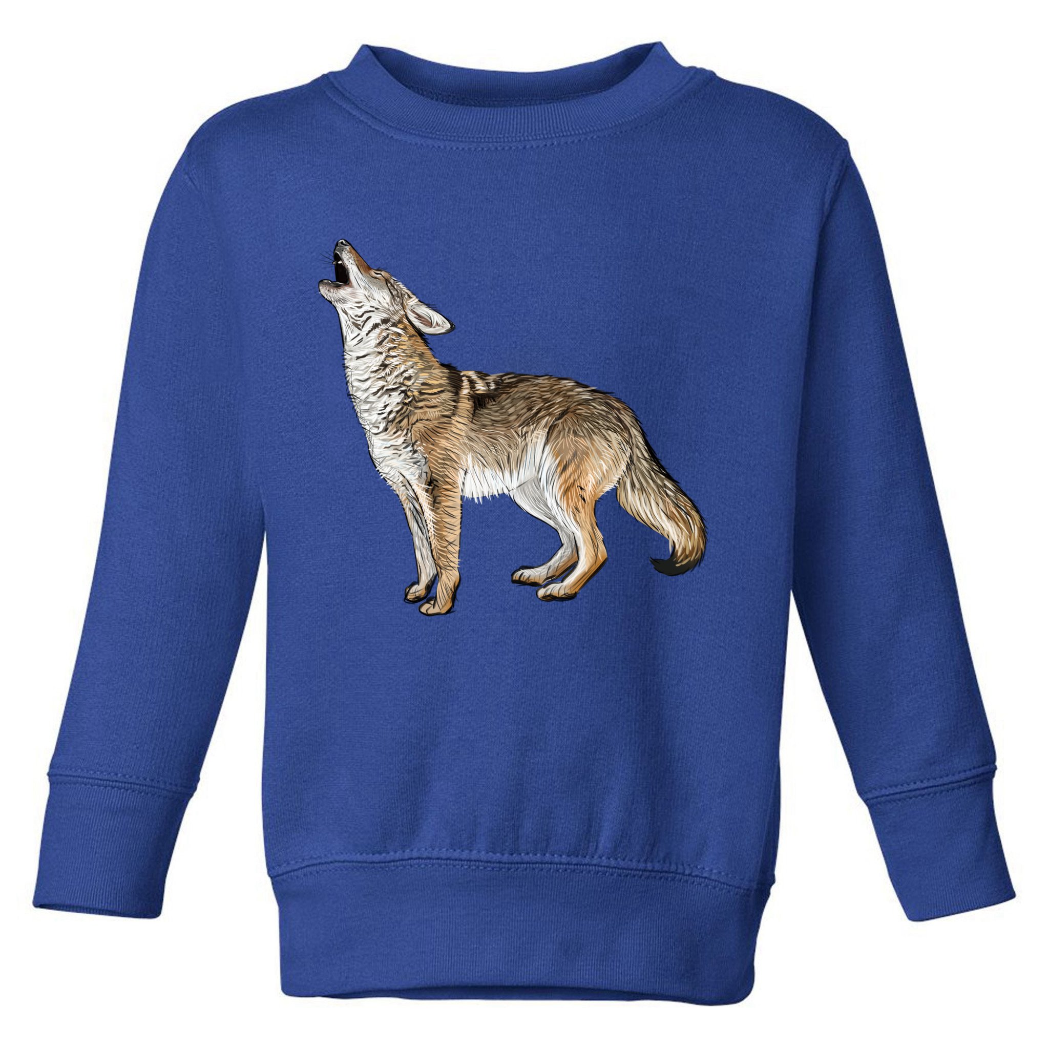 Howling Coyote Toddler Sweatshirt