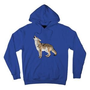 Howling Coyote Tall Hoodie