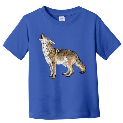 Howling Coyote Toddler T-Shirt
