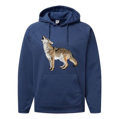 Howling Coyote Performance Fleece Hoodie