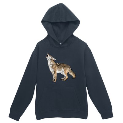 Howling Coyote Urban Pullover Hoodie