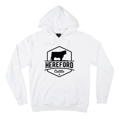 Hereford Cattle Hereford Cow For Cattle Farmer Hoodie