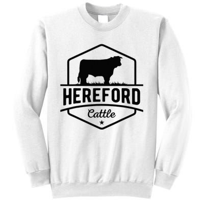 Hereford Cattle Hereford Cow For Cattle Farmer Sweatshirt