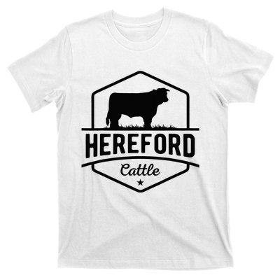 Hereford Cattle Hereford Cow For Cattle Farmer T-Shirt