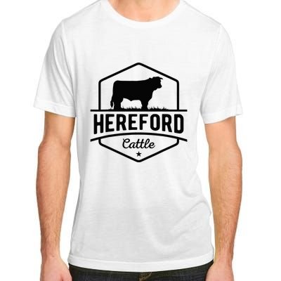 Hereford Cattle Hereford Cow For Cattle Farmer Adult ChromaSoft Performance T-Shirt