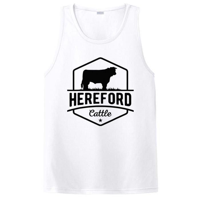 Hereford Cattle Hereford Cow For Cattle Farmer PosiCharge Competitor Tank