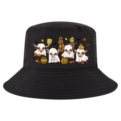 Highland Cow Halloween Cool Comfort Performance Bucket Hat