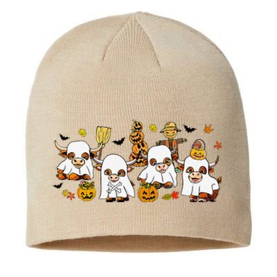 Highland Cow Halloween Sustainable Beanie