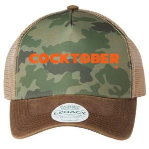 Happy Cocktober Halloween Costume Funny Halloween Legacy Tie Dye Trucker Hat