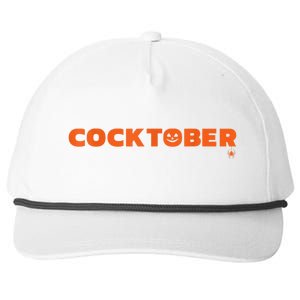 Happy Cocktober Halloween Costume Funny Halloween Snapback Five-Panel Rope Hat