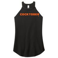 Happy Cocktober Halloween Costume Funny Halloween Women's Perfect Tri Rocker Tank