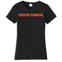 Happy Cocktober Halloween Costume Funny Halloween Women's T-Shirt