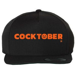 Happy Cocktober Halloween Costume Funny Halloween Wool Snapback Cap