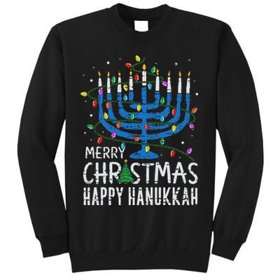 Happy Christmas Hanukkah Chanukah Jewish Sweatshirt