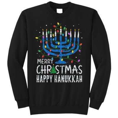 Happy Christmas Hanukkah Chanukah Jewish Sweatshirt