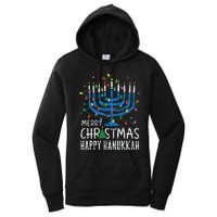 Happy Christmas Hanukkah Chanukah Jewish Women's Pullover Hoodie