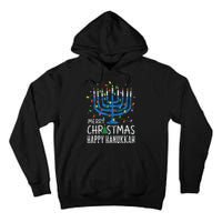 Happy Christmas Hanukkah Chanukah Jewish Tall Hoodie