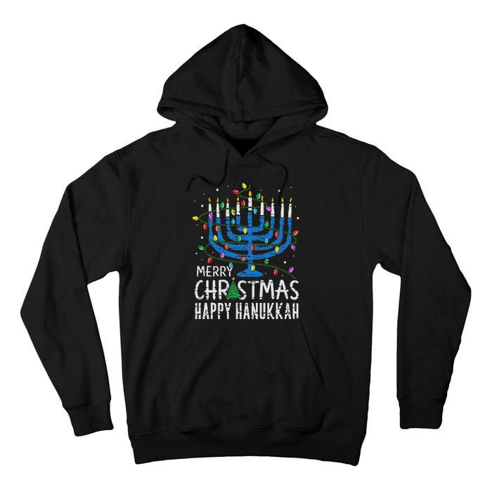 Happy Christmas Hanukkah Chanukah Jewish Tall Hoodie