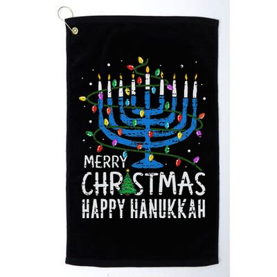 Happy Christmas Hanukkah Chanukah Jewish Golf Towel