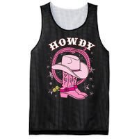 Howdy Cowboy Hat Boots Country Western Rodeo Mesh Reversible Basketball Jersey Tank