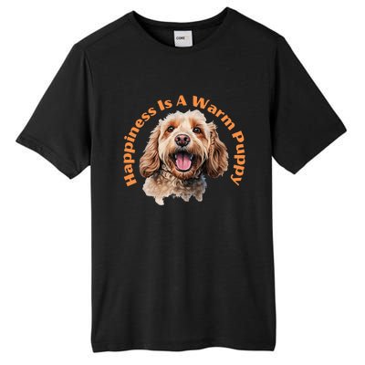 Happy Cockapoo Tall Fusion ChromaSoft Performance T-Shirt