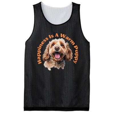 Happy Cockapoo Mesh Reversible Basketball Jersey Tank