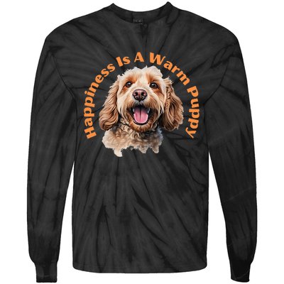 Happy Cockapoo Tie-Dye Long Sleeve Shirt