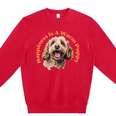 Happy Cockapoo Premium Crewneck Sweatshirt