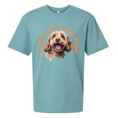 Happy Cockapoo Sueded Cloud Jersey T-Shirt