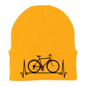 Heartbeat Cycling Knit Cap Winter Beanie