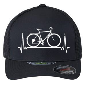 Heartbeat Cycling Flexfit Unipanel Trucker Cap