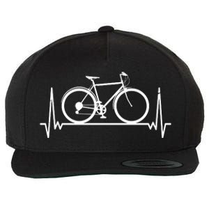 Heartbeat Cycling Wool Snapback Cap